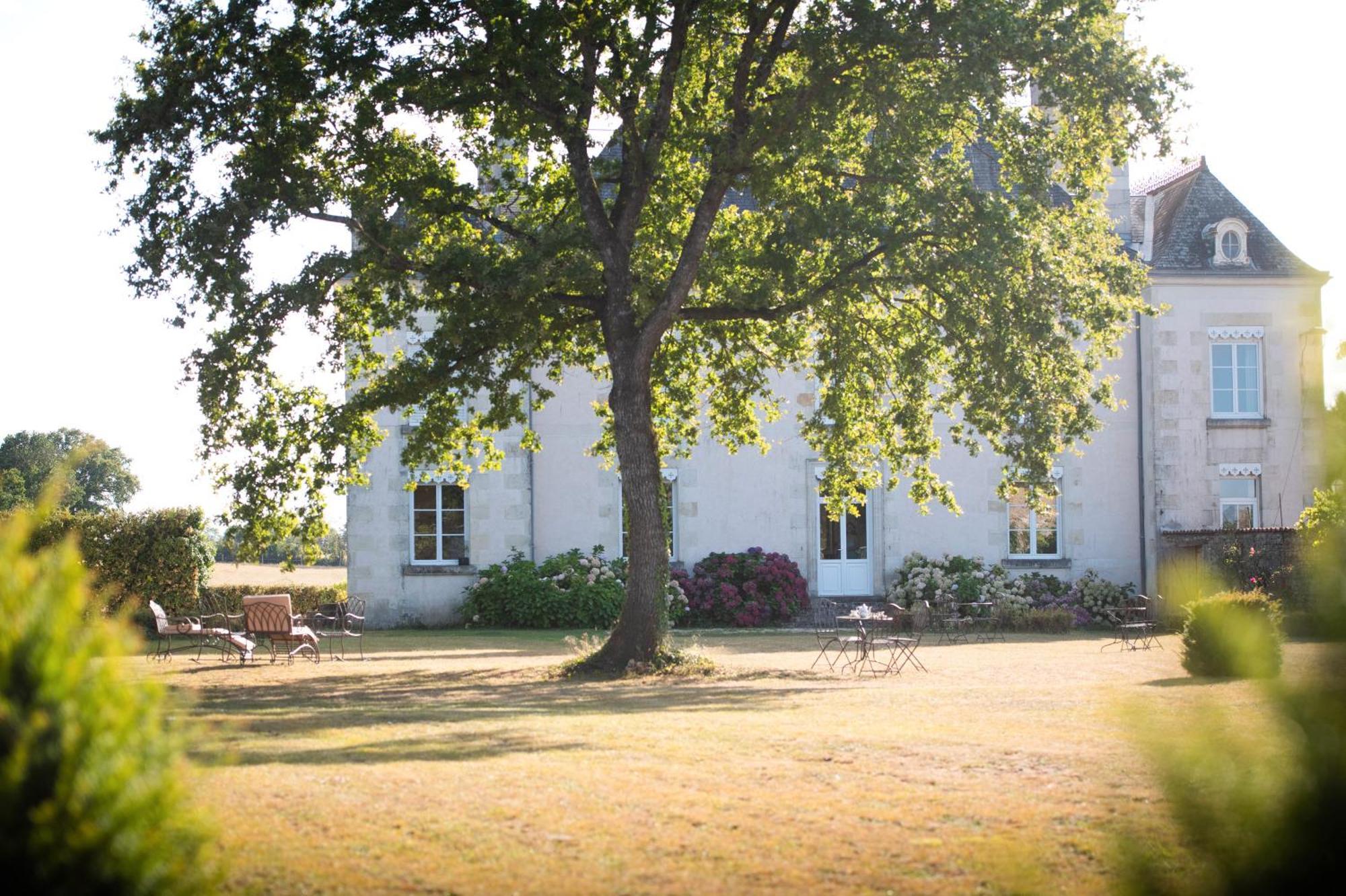 Bed and Breakfast Domaine De La Briouse Sanxay Esterno foto